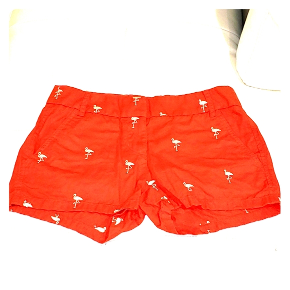 J. Crew Pants - J. CREW Chino Flamingo Shorts (D31)